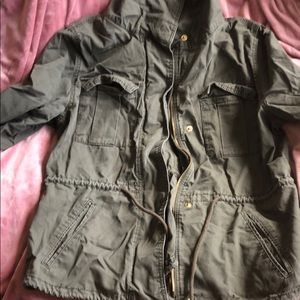 Army green jacket
